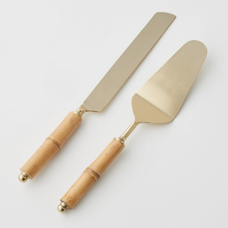 Pilbeam LivingBambu Cake Servers Set of 2