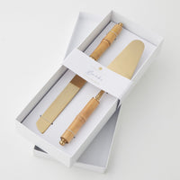 Pilbeam LivingBambu Cake Servers Set of 2