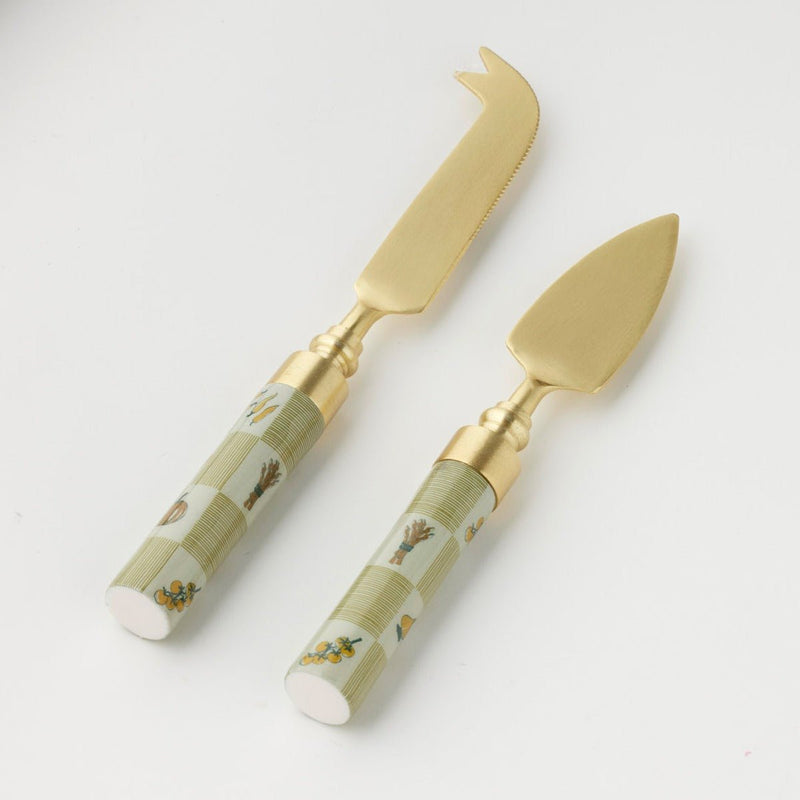 Pilbeam LivingCountry Garden Cheese Knives Set of 2