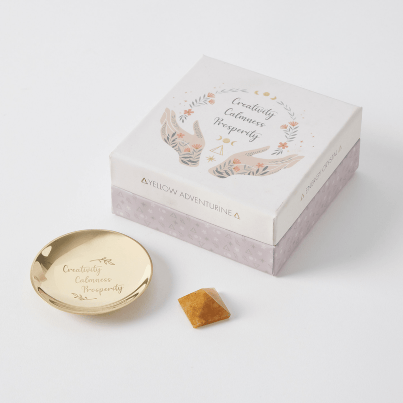 Pilbeam LivingEnergy Crystal Gift Set - Yellow Aventurine