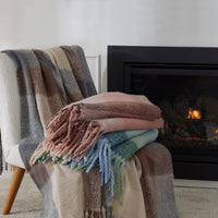 Pilbeam LivingRossi Throw - Blue