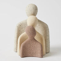 PilbeamWe Are Family Set of 3 Sculptures