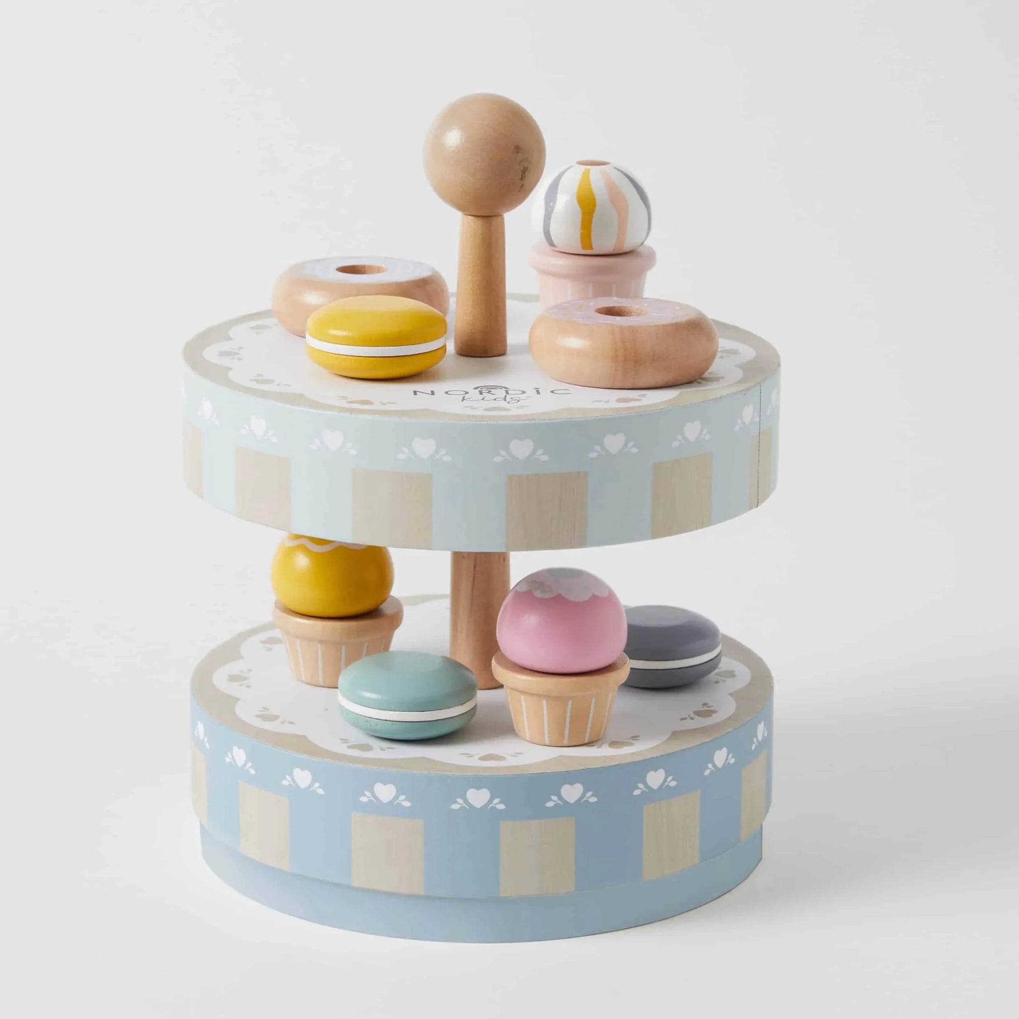 PilbeamWooden Cake Stand Set