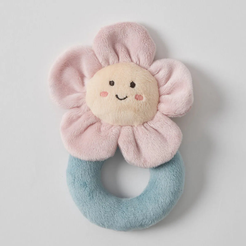 Plush Flower Rattle - Jiggle & Giggle - Image 1