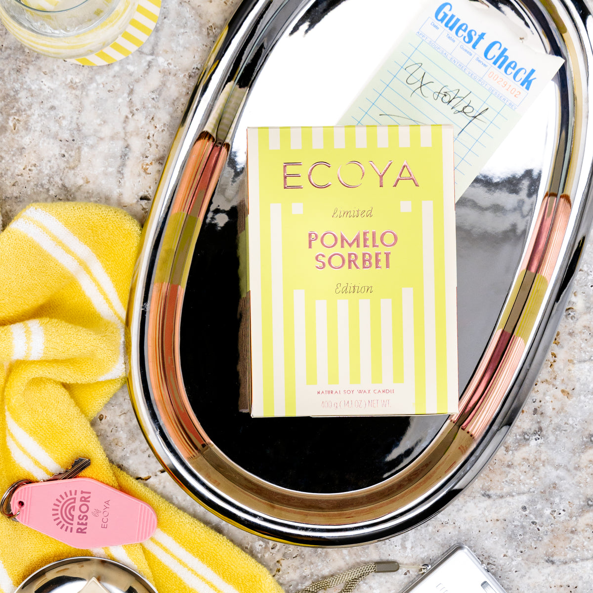Ecoya Pomelo Sorbet Madison Candle