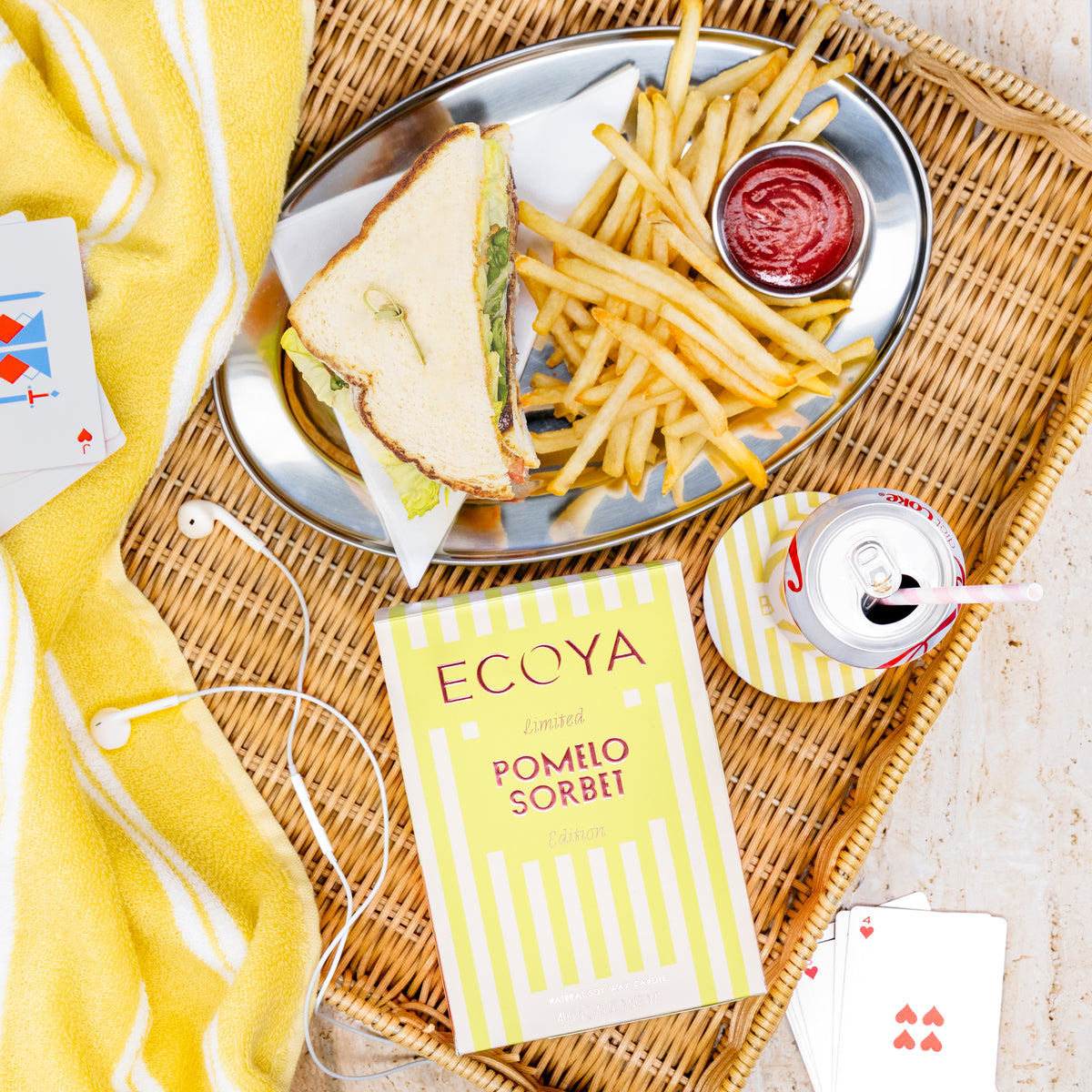 Ecoya Pomelo Sorbet Madison Candle