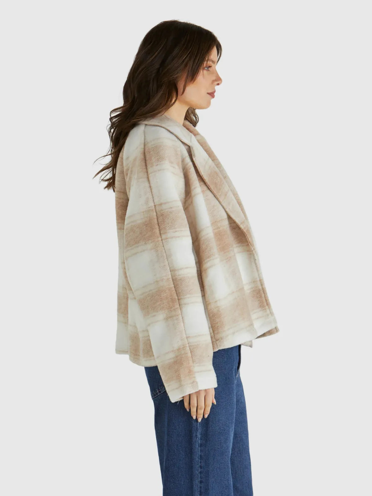 Raiden Jacket - Cream Check - Sass - Image 3