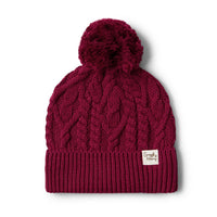 Raspberry Organic Baby Knit Beanie