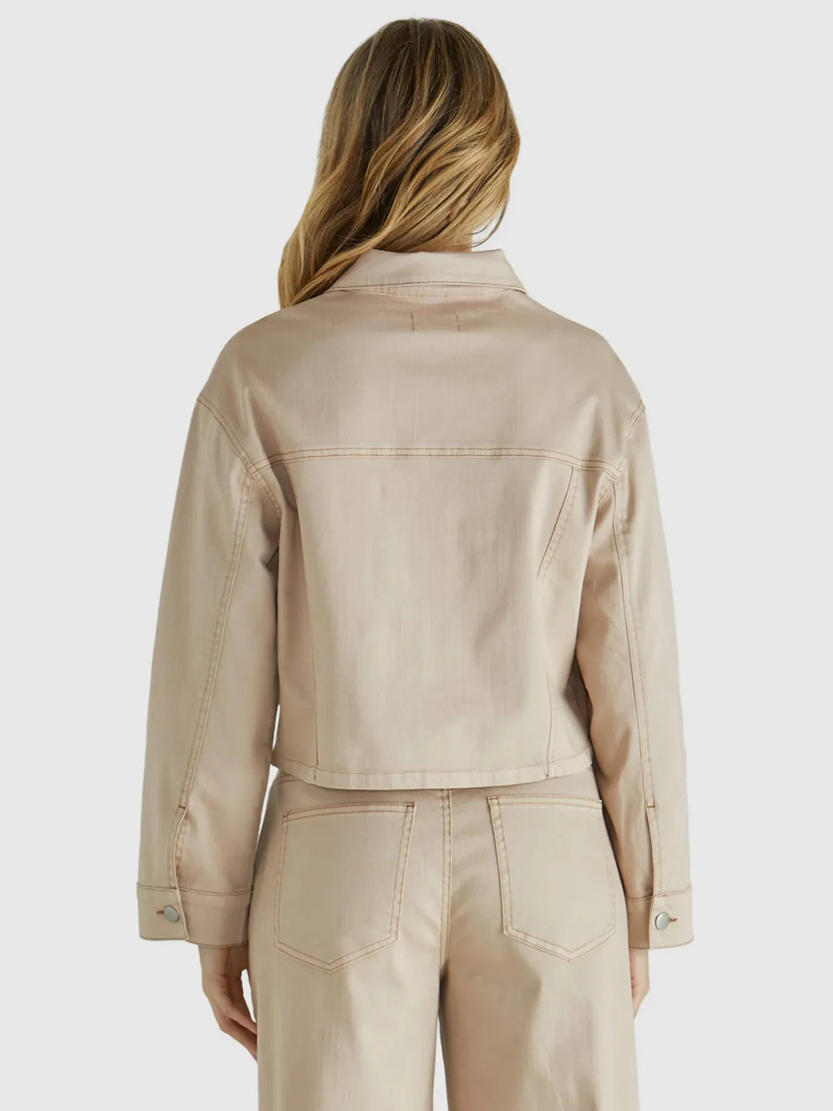 Reece Jacket - Tan Wash - Sass - Image 4