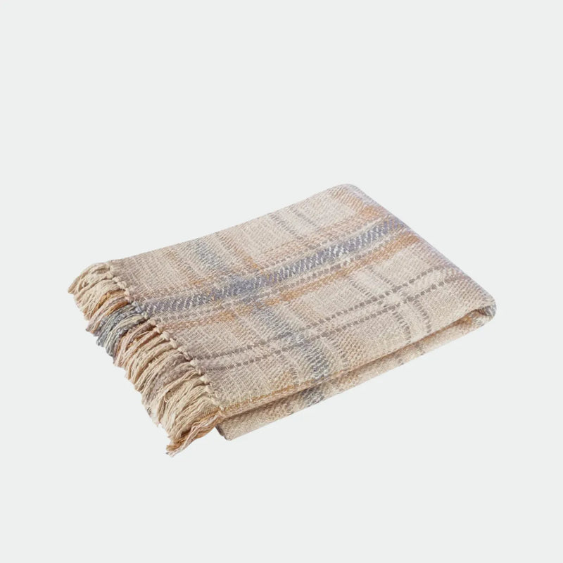 Rhiannon Throw - Grey | Beige - J.Elliot - Image 1