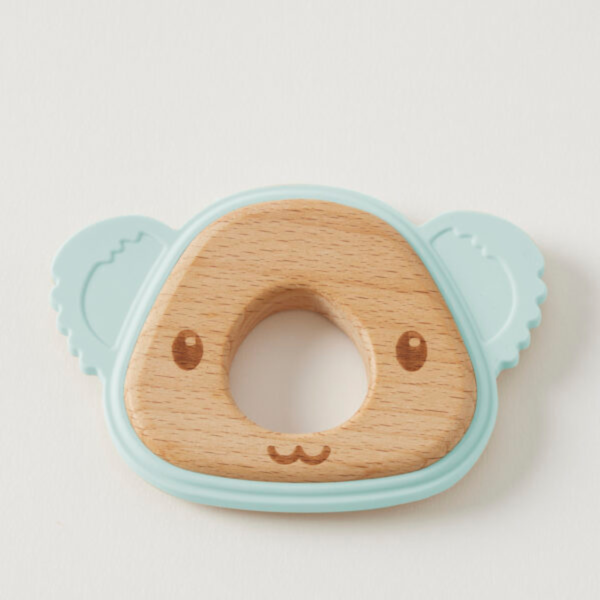 Riley Koala Silicone Teether - Blue - Jiggle & Giggle - Image 1