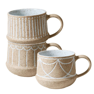 Set of 3 Mugs / Natural Entertainer