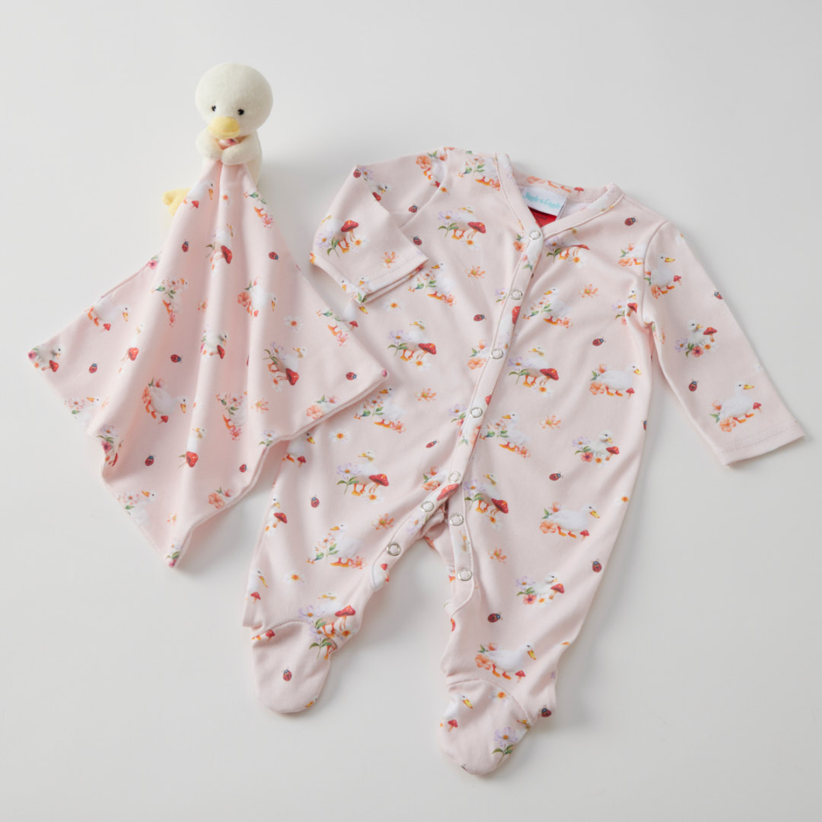 Romper and Comforter Set - Waddling Around - Jiggle & Giggle - Image 1