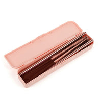 Take Me Away Cutlery Kit - Rose Gold with Chocolate Handle