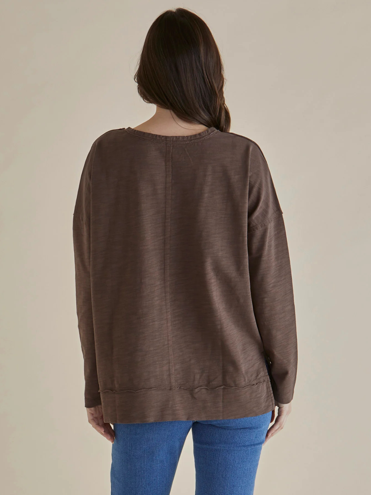 Roxette Tee - Chocolate - Betty Basics - Image 3