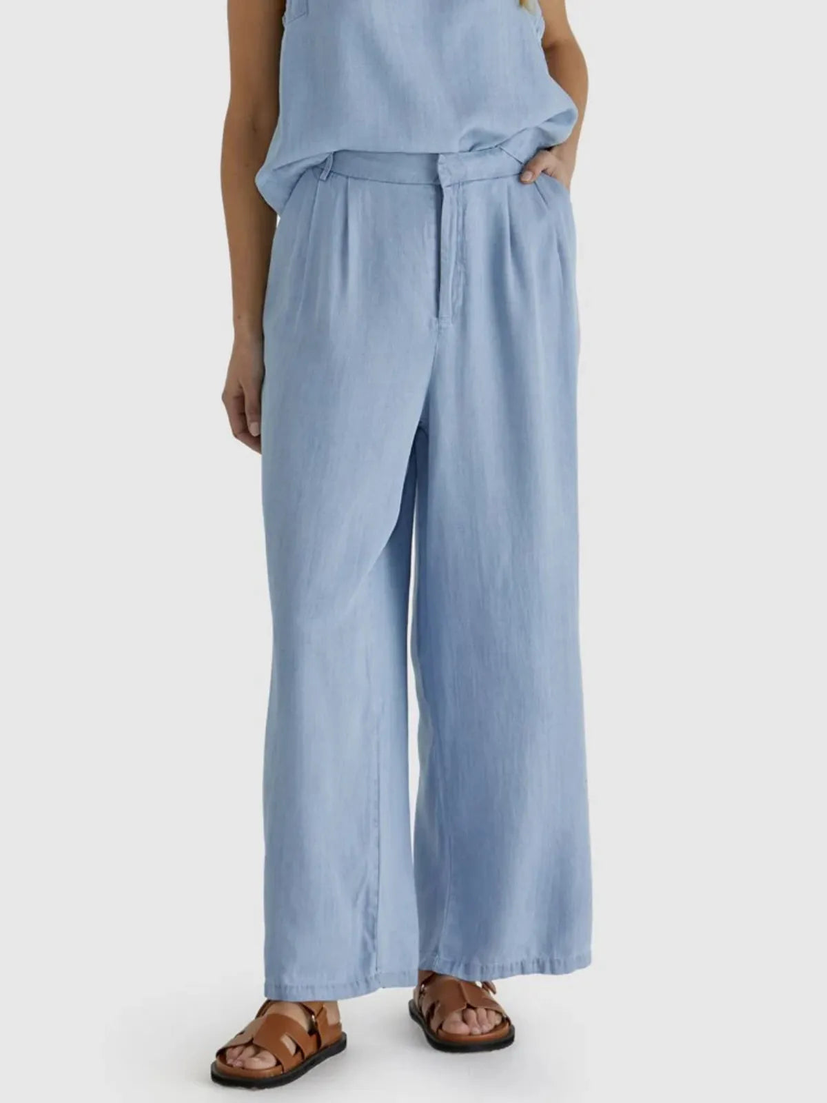 Rye Pant - Chambray - Sass - Image 2
