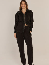 Sabina Trackpant - Black