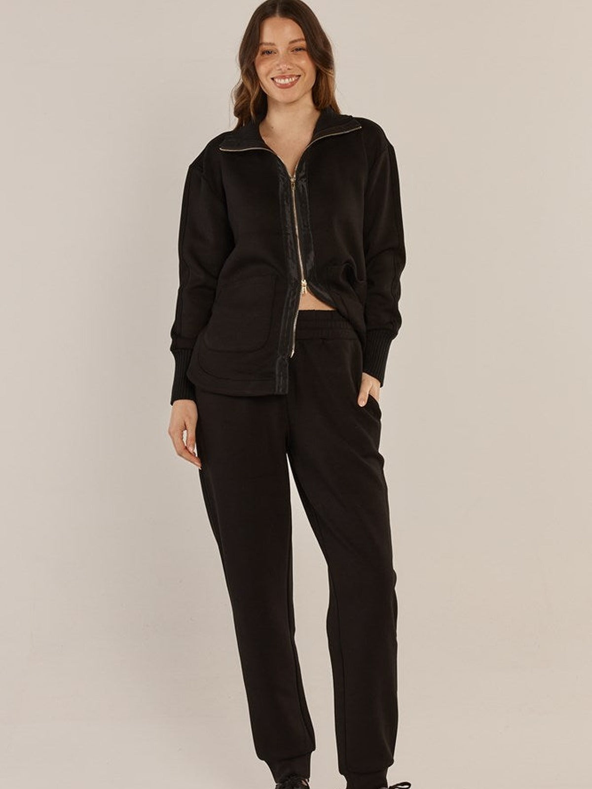 Sabina Trackpant - Black