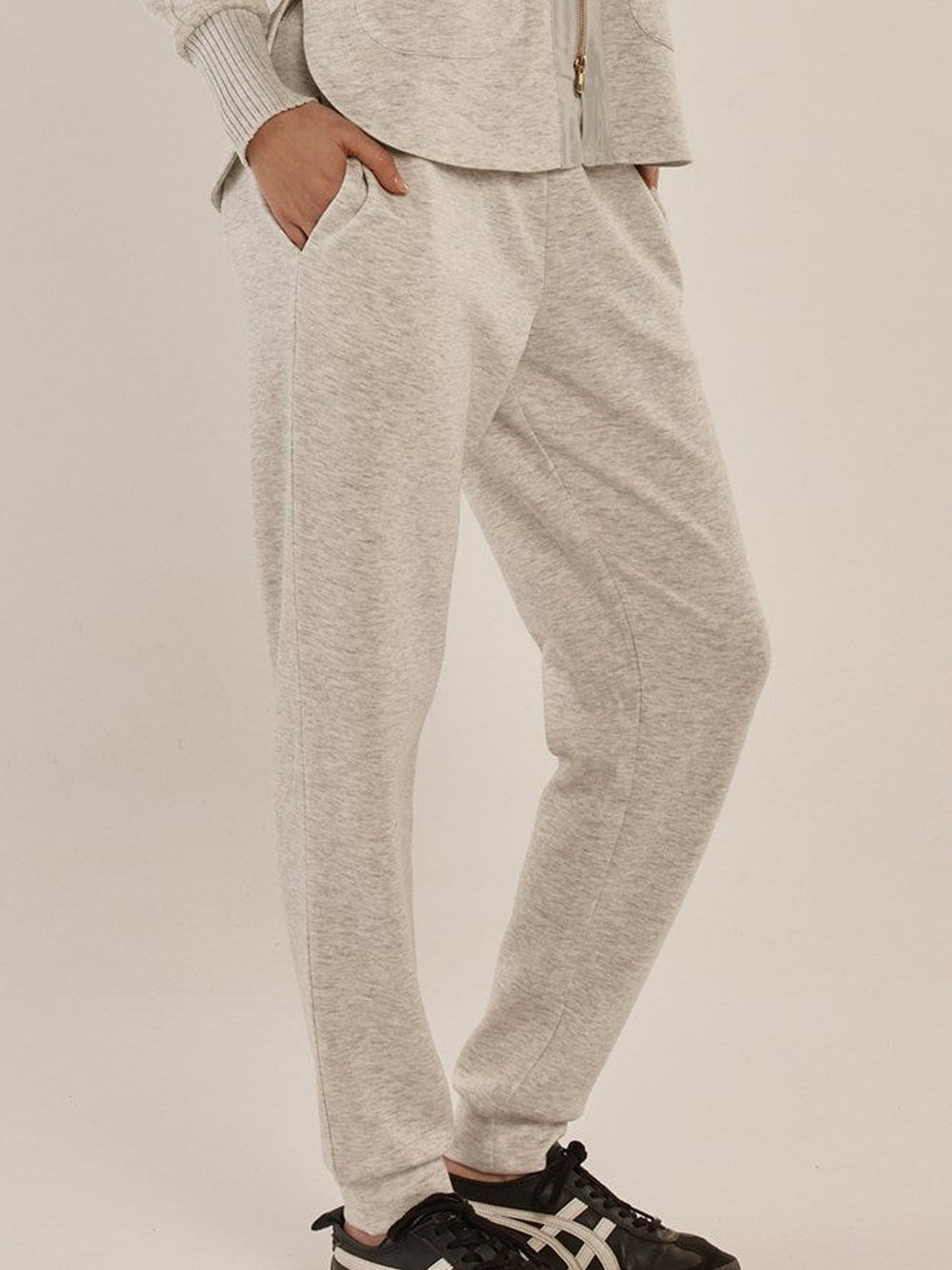Sabina Trackpant - Grey Marle