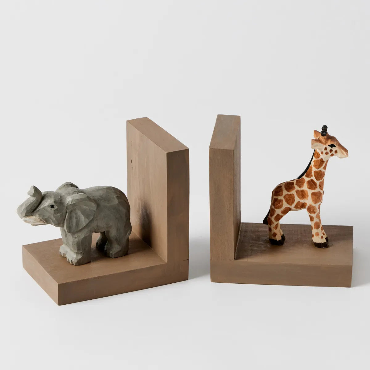 Safari Bookends Set of 2 - Nordic Kids - Image 1