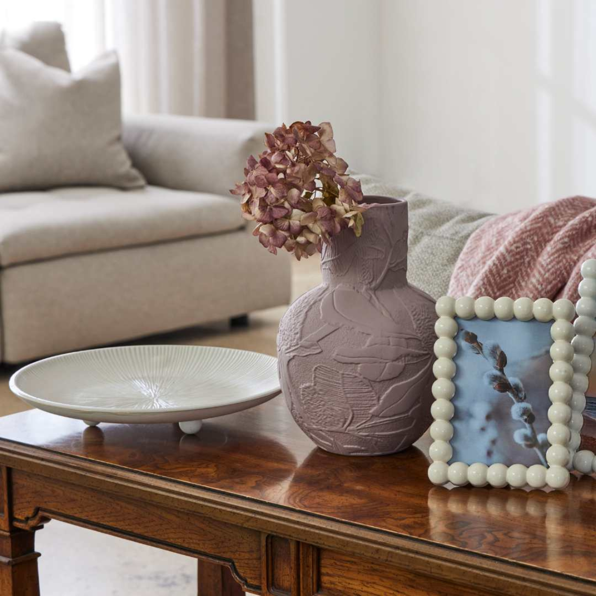 Santo Footed Platter Large - Pilbeam Living - Image 2