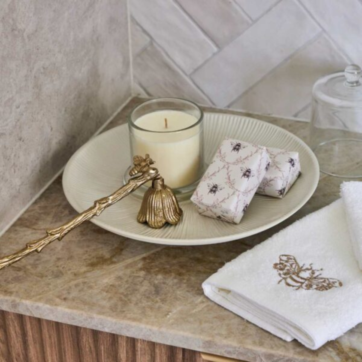 Santo Footed Platter Small - Pilbeam Living - Image 3