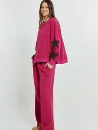Saskia Sweatshirt - Mulberry