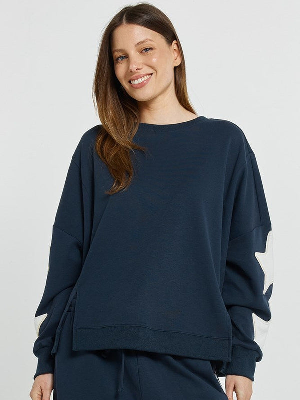 Saskia Sweatshirt - Navy
