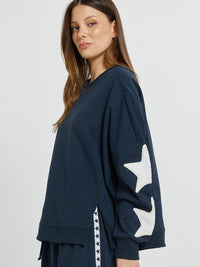 Saskia Sweatshirt - Navy