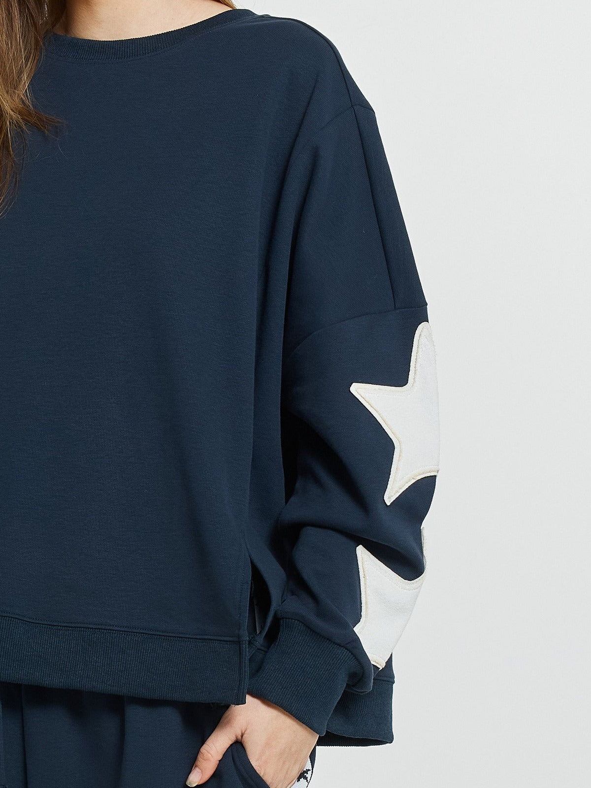 Saskia Sweatshirt - Navy