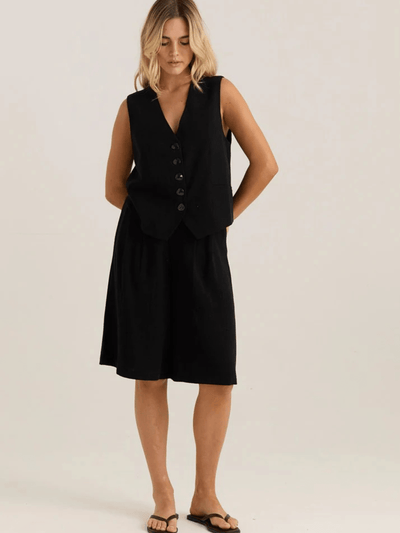Ebba Bermuda Short - Black