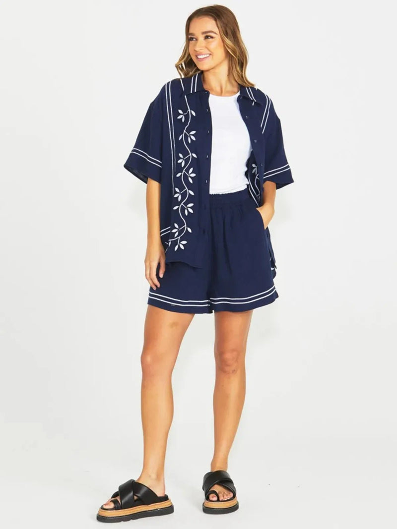 SassJayden Shorts - Navy