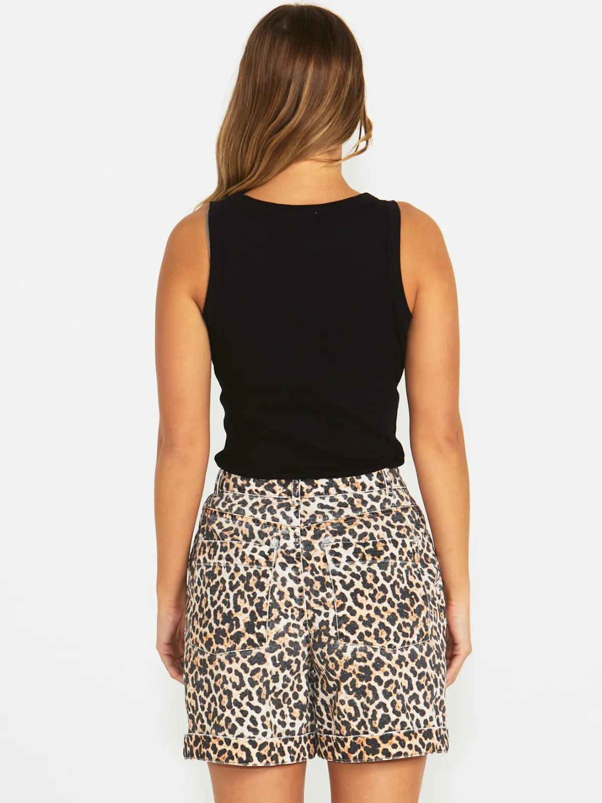 SassNoah Rib Tank - Black