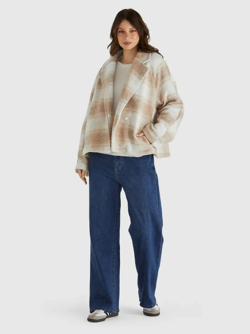 SassRaiden Jacket - Cream Check