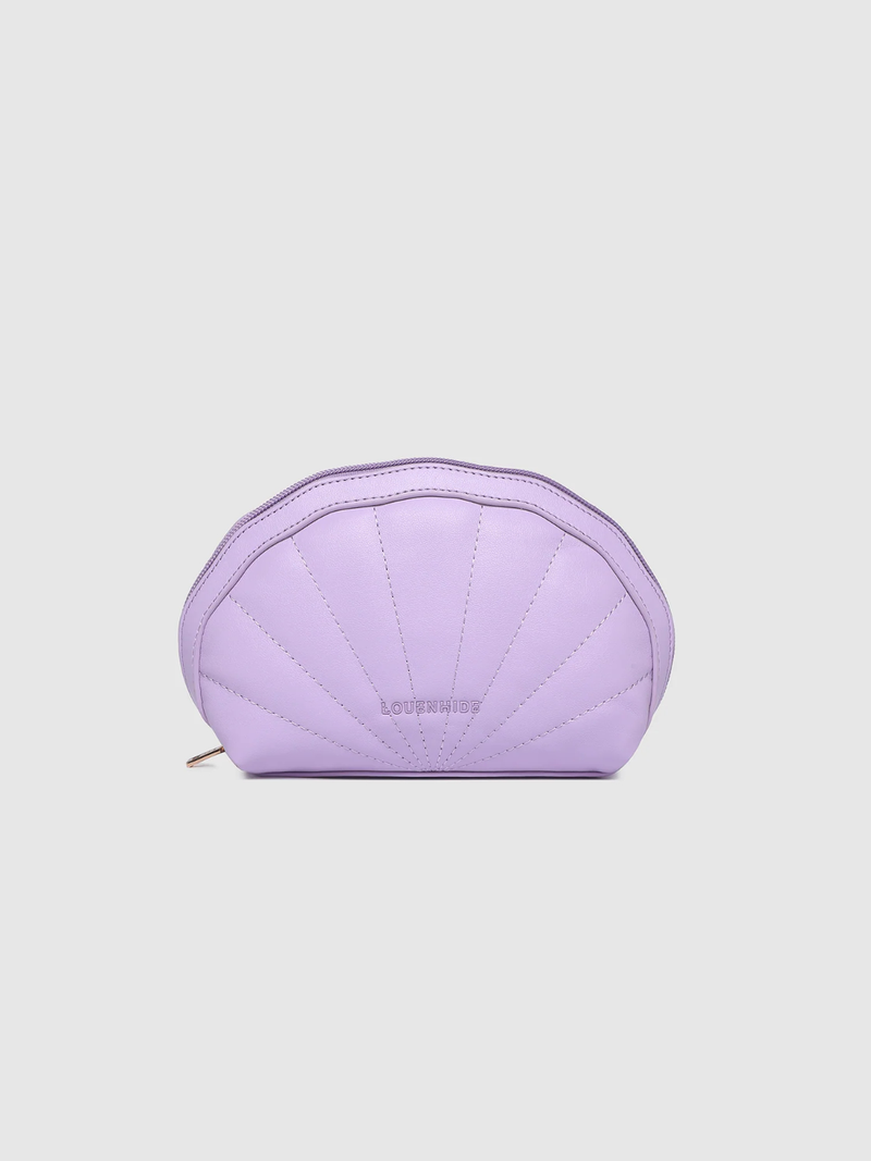 Shell Makeup Bag - Lilac - Louenhide - Image 1