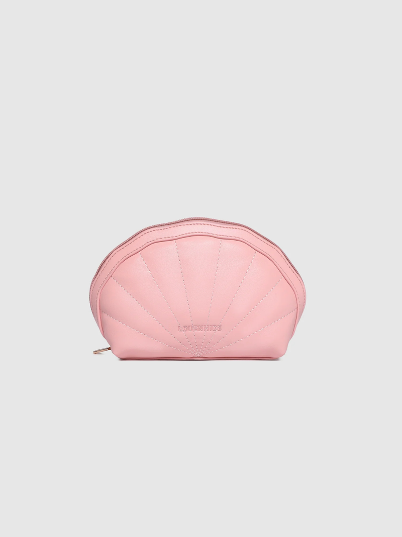 Shell Makeup Bag - Pink - Louenhide - Image 1