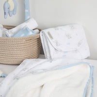 Sherpa Blanket - Elephant Playtime