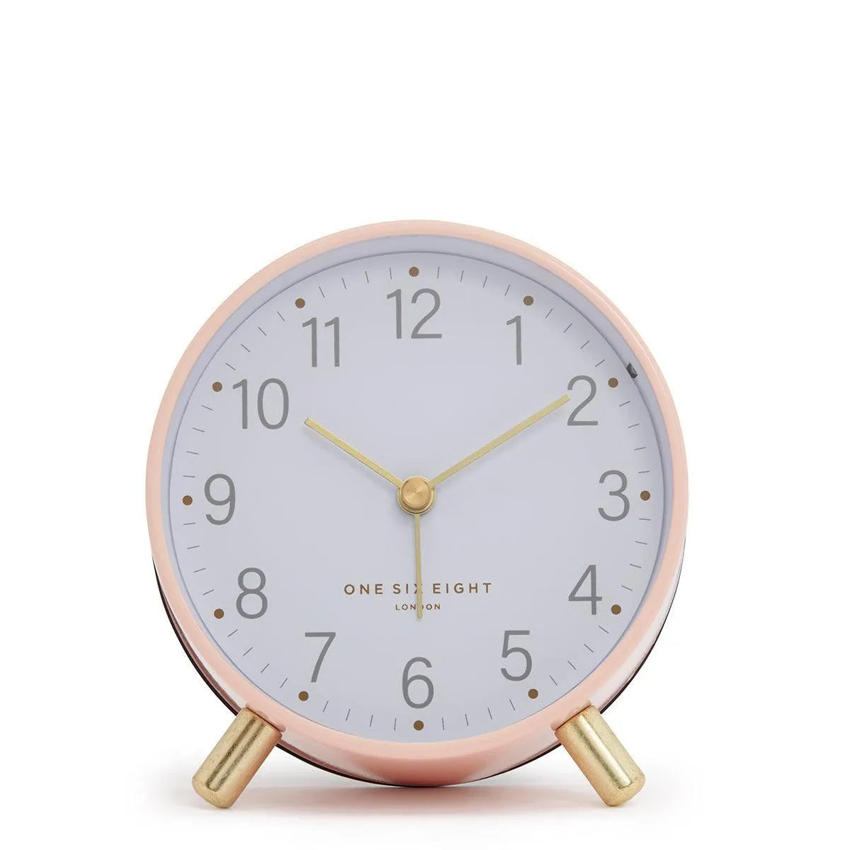 Silent Alarm Clock - Maisie Blush - One Six Eight London - Image 1