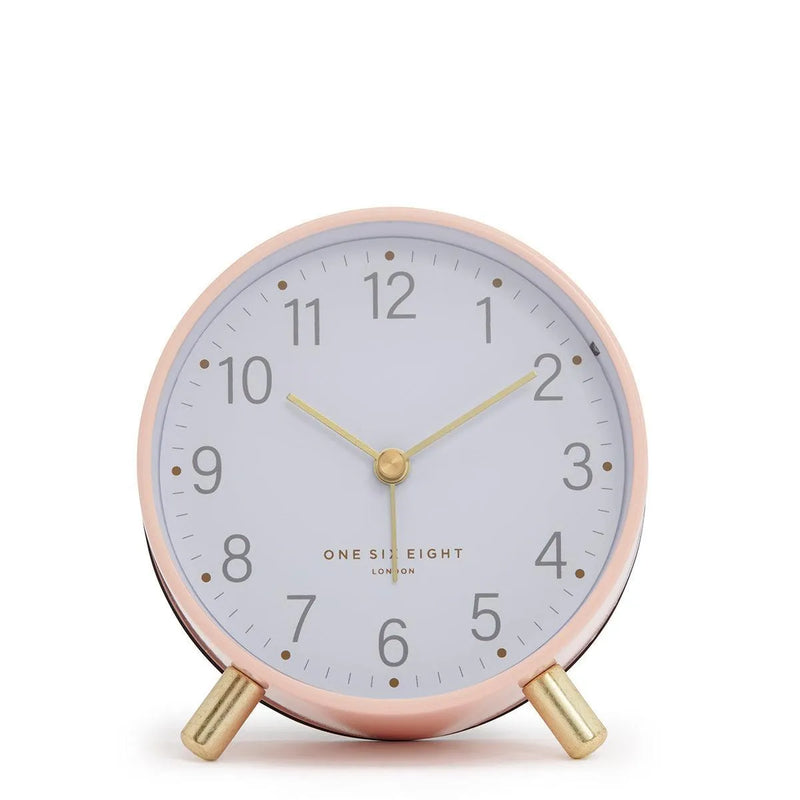 Silent Alarm Clock - Maisie Blush - One Six Eight London - Image 1