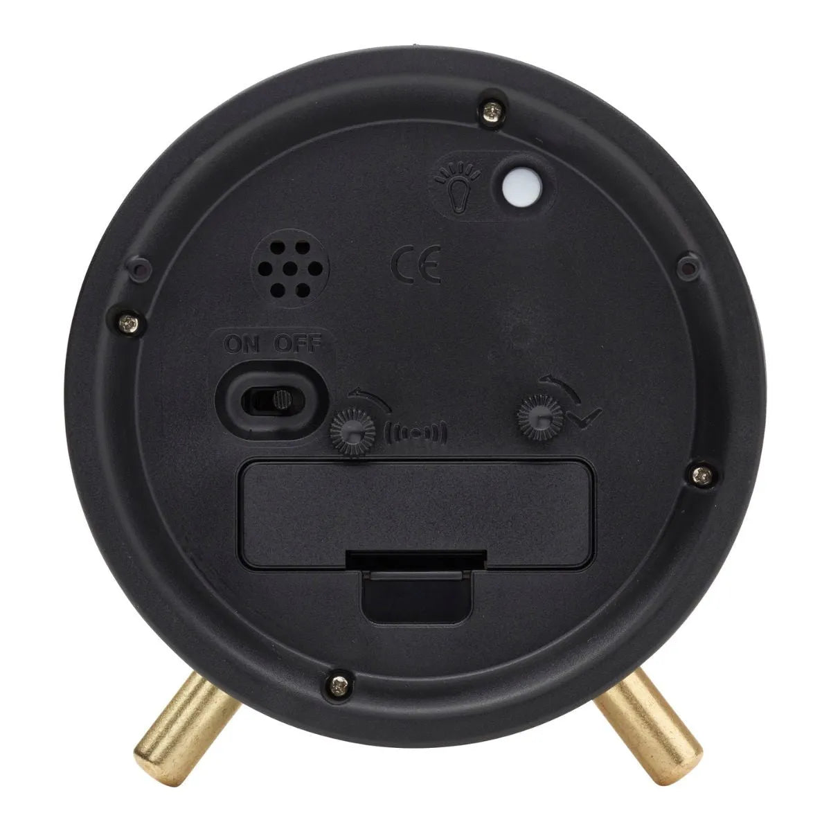 Silent Alarm Clock - Maya Charcoal Grey - One Six Eight London - Image 3