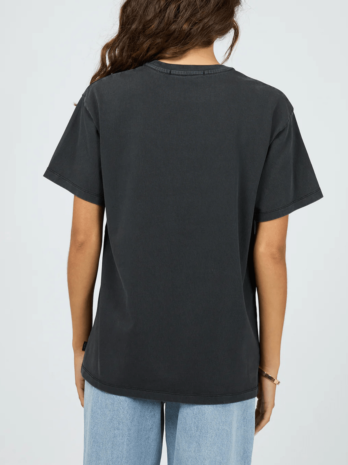 Silent TheoryHand Drawn Tee - Washed Black