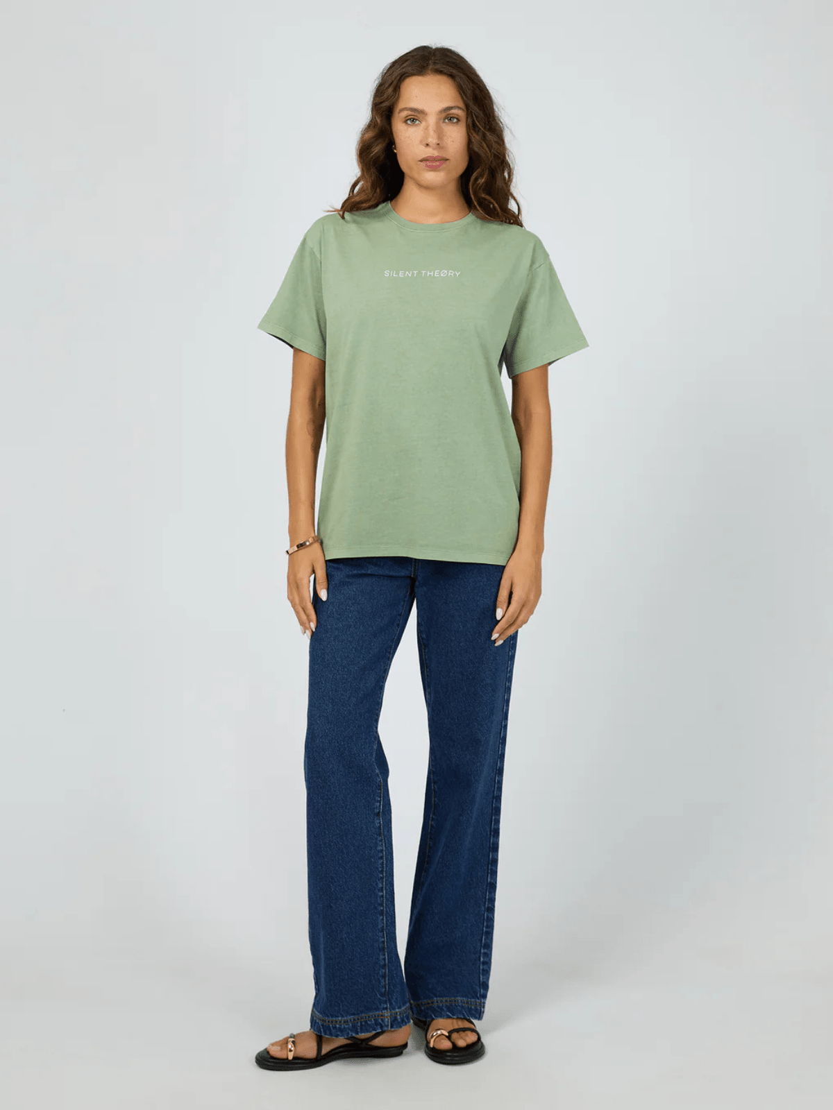 Silent TheoryLogo Tee - Green