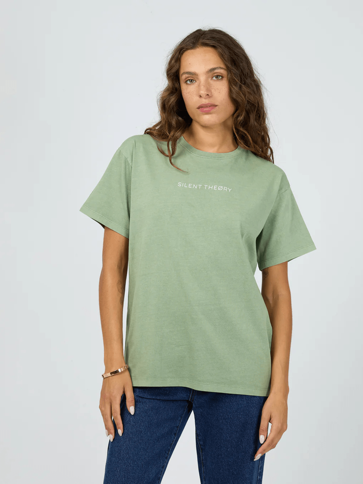 Silent TheoryLogo Tee - Green