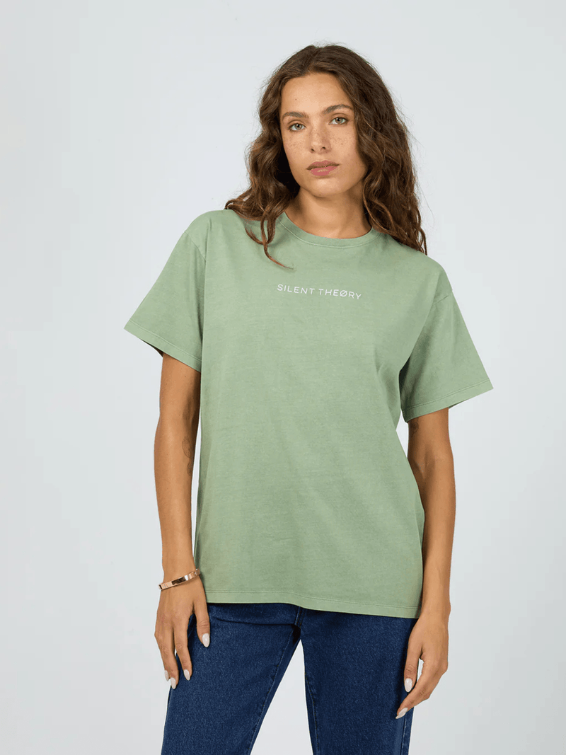 Silent TheoryLogo Tee - Green
