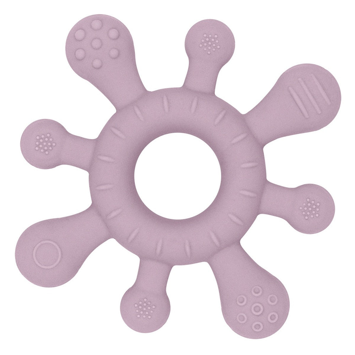 Silicone Splash Teether - Dusty Mauve