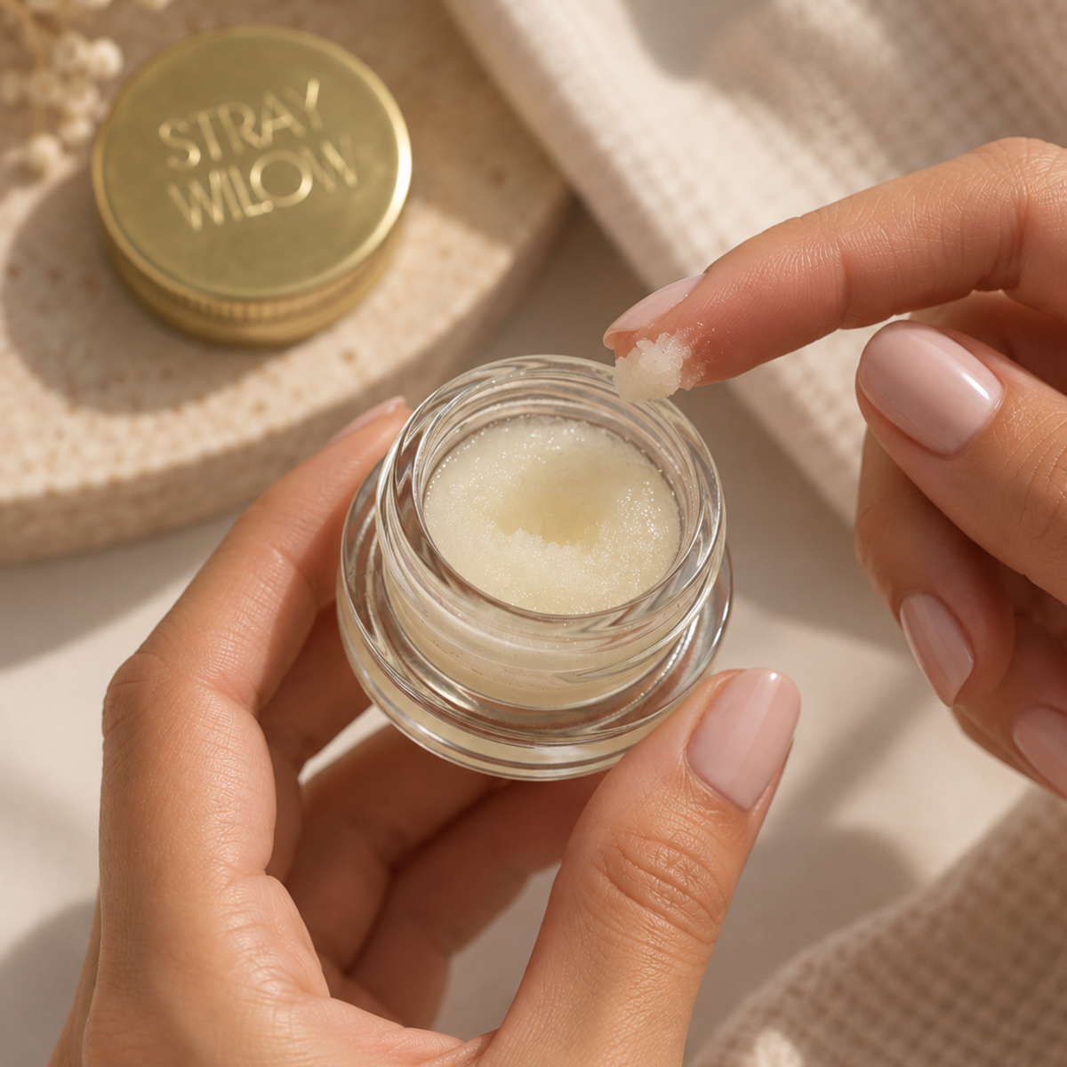 Stray Willow Silk Lip Duo, Mango Sorbet