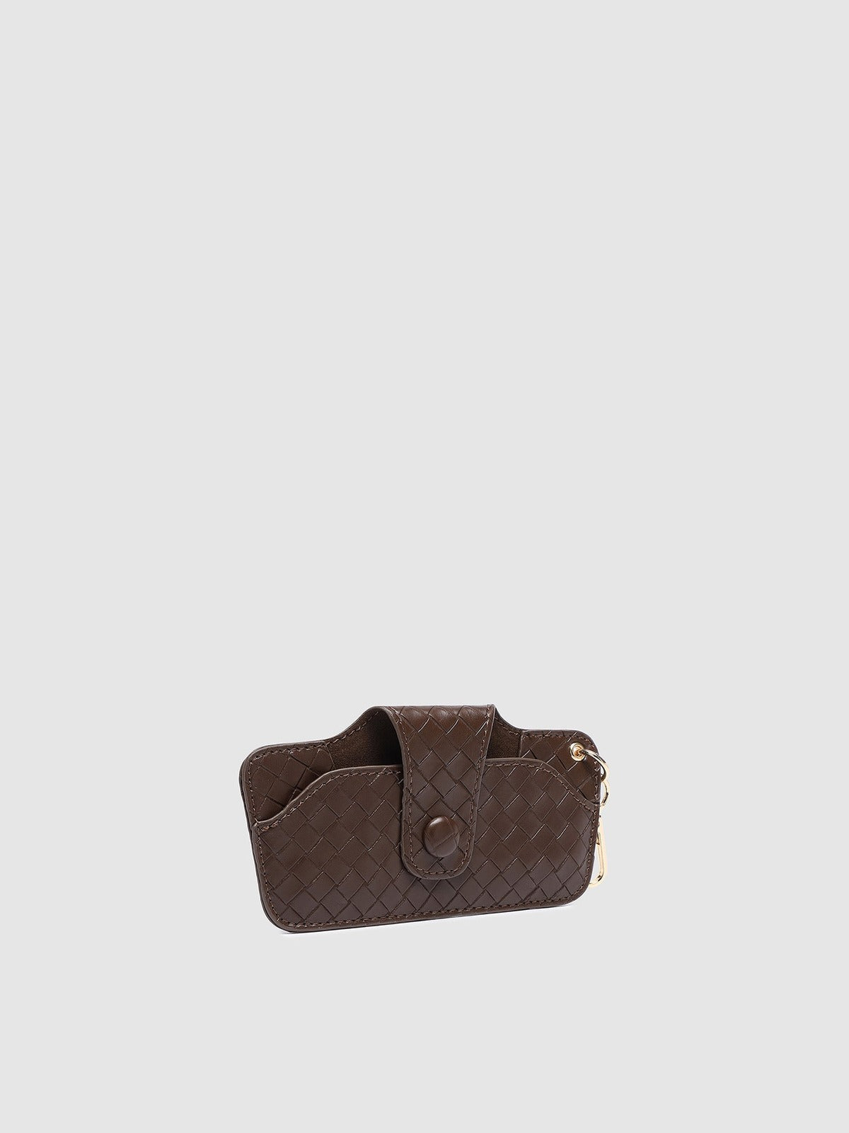 Skittle Sunglass Case - Woven Chocolate