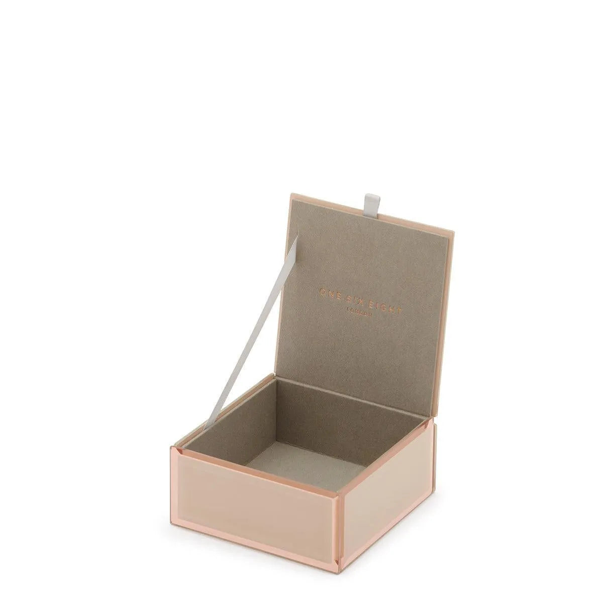 Small Jewellery Box - Sara Blush - One Six Eight London - Image 1