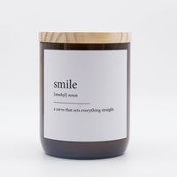 Commonfolk Collective Smile, Dictionary Candle