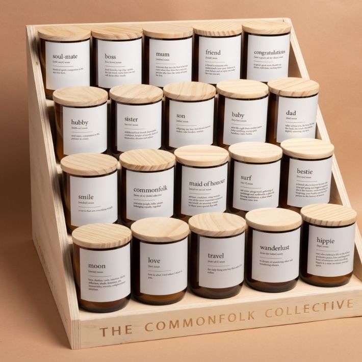 Commonfolk Collective Smile, Dictionary Candle